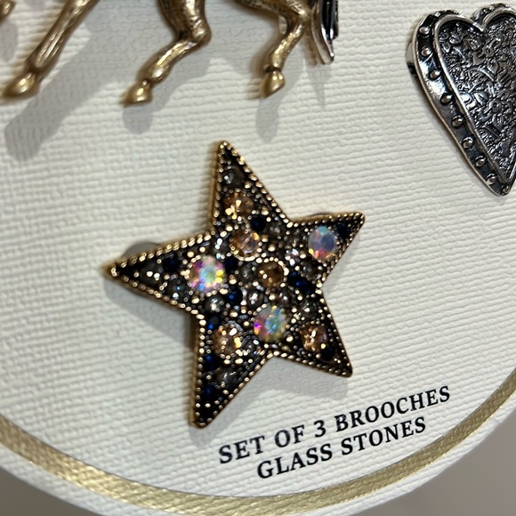 Piper K | Equestrian/Boho Motif Brooch Set - Picture 7 of 12